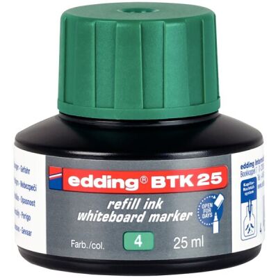 Nachfülltusche in Flasche 25ml grün grün für Boardmarker edding 28,29,