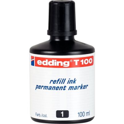 Nachfülltusche für Permanantmarker T100 100ml schwarz