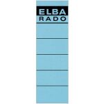 Rückenschild kurz/breit blau 59x190mm
