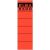 Rückenschild kurz/breit rot 59x190mm