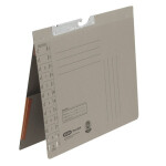 Pendelhefter A4, Amtsheftung, Dehn- tasche, grau, 320 g/qm
