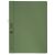 Klemmhandmappe, A4, für 10 Blatt, grün, ohne Vorderdeckel, 250g Manila-