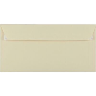 Briefumschlag C5/6 DL, HK, hell-chamois, 100 g, 229 x 114 mm, 1 Box = 250 Stück