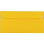 Briefumschlag C5/6 DL, HK, goldgelb, 100 g, 229 x 114 mm,...