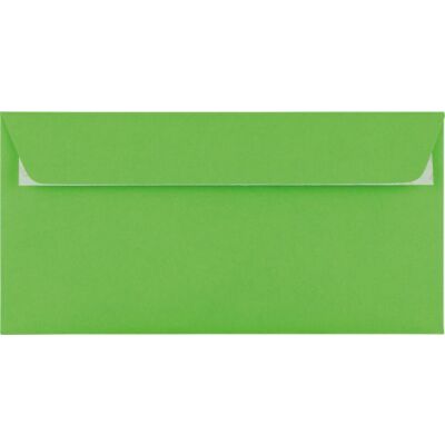 Briefumschlag C5/6 DL, HK, intensivgrün, 100 g, 229 x 114 mm, 1 Box = 250 Stück