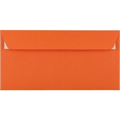 Briefumschlag C5/6 DL, HK, orange, 100 g, 229 x 114 mm, 1 Box = 250 Stück