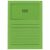 Organisationsmappe Ordo classico, int.grün, m. Sichtfenster 180 x 100 mm