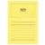 Organisationsmappe Ordo classico, gelb, m. Sichtfenster 180 x 100 mm