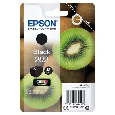 Tintenpatrone T02E1 schwarz für Expression Premium XP-6000, XP-6005
