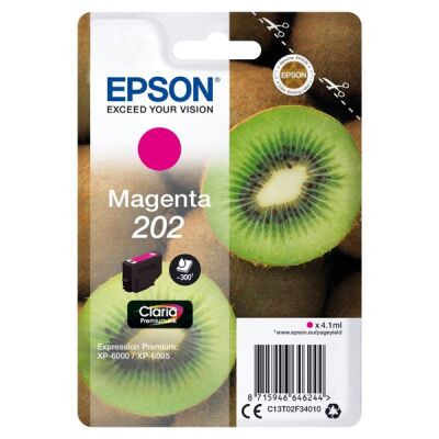 Tintenpatrone T02F3 magenta für Expression Premium XP-6000, XP-6005
