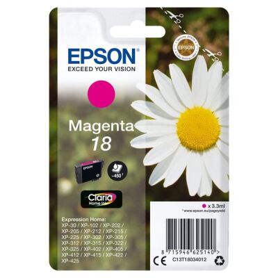 Tintenpatrone 18 Claria Home magenta für XP30/XP102/ XP202/XP205