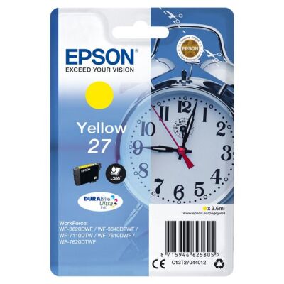 Tintenpatrone, yellow, für WorkForce WF-3620DWF, WF-3640DTWF, WF-7110DTW, WF-7610DWF, WF-7620DTWF, Inhalt: 3,6 ml, für ca. 300 Seiten