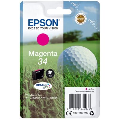 Tintenpatrone T3463 magenta für WorkForce Pro WF-37210DWF, WF-3725DWF