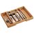 Besteckkasten SIMON, Bambusholz, ausziehbar von ca. 28,5 bis 40,0 cm