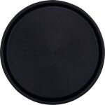 Antirutsch-Tablett OHIO, rund, Oberfläche aus Gummi.