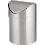 Tischabfallbehälter SWING, Edelstahl 18/10,...