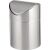 Tischabfallbehälter SWING, Edelstahl 18/10, Schwingdeckel, matt gebürstet