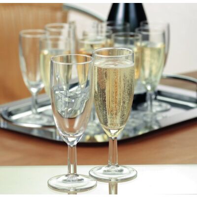 12er Set Sektkelche FIVESTAR 0,15 Liter, Höhe: 15,5cm