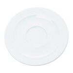 Unterteller ALICE, Porzellan, weiß, stapelbar, 6er Set