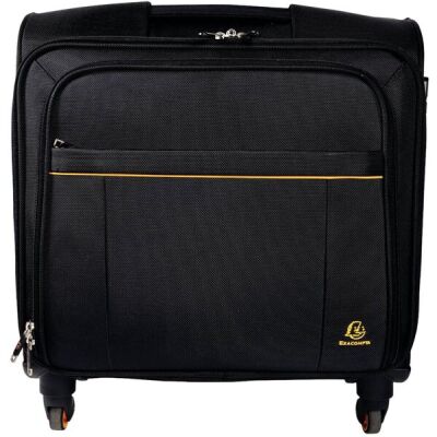 Notebooktrolley 15,6" schwarz Mit ausziehbarem Teleskopgriff.