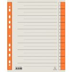 Trennblätter A4 orange, 230g/qm Karton,...