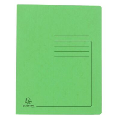 Schnellhefter Colorspan 355g, A4, lindgrün, mit Beschriftungsfeld, für 350 Blatt, Farbintensiv, robust