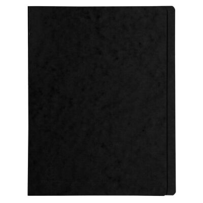 Schnellhefter Colorspan 355g, A4, schwarz, mit Beschriftungsfeld, für 350 Blatt, Farbintensiv, robust
