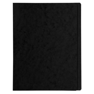 Schnellhefter Colorspan 355g, A4, schwarz, mit Beschriftungsfeld, für 350 Blatt, Farbintensiv, robust
