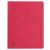 Schnellhefter Colorspan 355g, A4, rot, mit Beschriftungsfeld, für 350 Blatt, Farbintensiv, robust