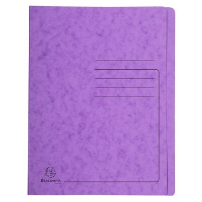 Schnellhefter Colorspan 355g, A4, violett, mit Beschriftungsfeld, für 350 Blatt, Farbintensiv, robust
