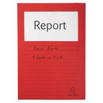 Sichtmappe/Fenstermappe Forever rot aus Recycling Karton