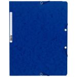 Sammelmappe/Eckspannermappe A4+ 400g Manila blau m....