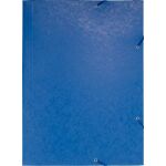 Sammelmappe/Eckspannermappe A3 600g Manila blau m. 3...