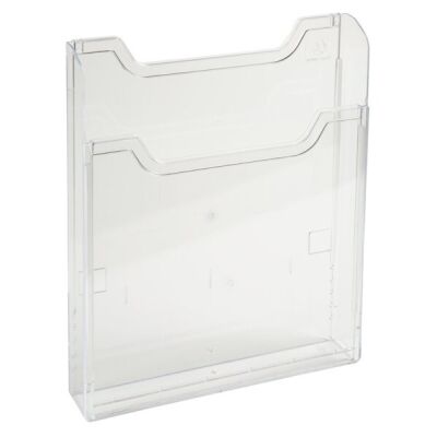 Wand-Box A5, Hochformat, glasklar, beliebig modular erweiterbar, Fülltiefe: 26 mm