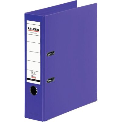 Ordner PP, DIN A4, 80 mm Rücken, violett, Chromocolor mit Einsteckschild