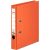 Ordner PP, DIN A4, 50 mm Rücken, orange, Chromocolor mit Einsteckschild