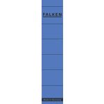 Rückenschilder kurz/schmal blau 36x190mm 10 Stück