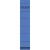 Rückenschilder kurz/schmal blau 36x190mm 10 Stück