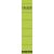 Rückenschilder kurz/schmal grün 36x190mm 10 Stück