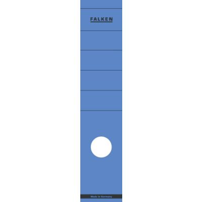 Rückenschilder lang/breit blau 60x290mm 10 Stück