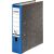 Ordner Wolkenmarmor A4 80mm blau, farbiger Rücken, Recycling