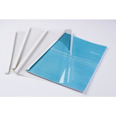 Thermobindemappe Standard 6,0mm weiss