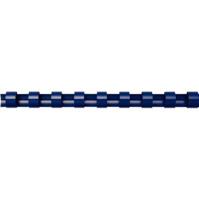 Plastikbinderücken 6 mm blau für 2-25 Blatt