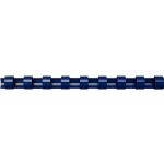 Plastikbinderücken 6 mm blau für 2-25 Blatt