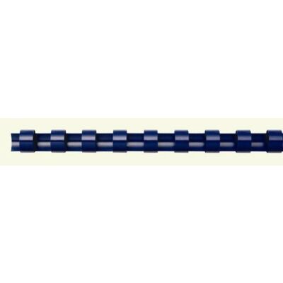 Plastikbinderücken 8 mm blau für 21-40 Blatt