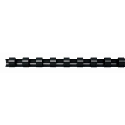 Plastikbinderücken 8 mm schwarz für 21-40 Blatt
