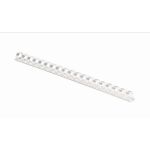 Plastikbinderücken 12 mm weiss für 56-80 Blatt