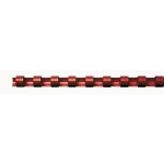 Plastikbinderücken 12 mm rot für 56-80 Blatt