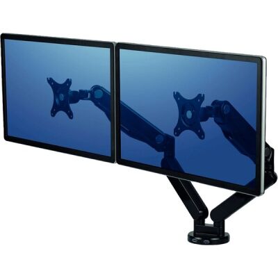 Monitorhalter Platinum doppelter Arm für zwei Monitore, mit innovativer