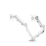 Monitorarm Eppa Doppelarm, weiß, mühelose...